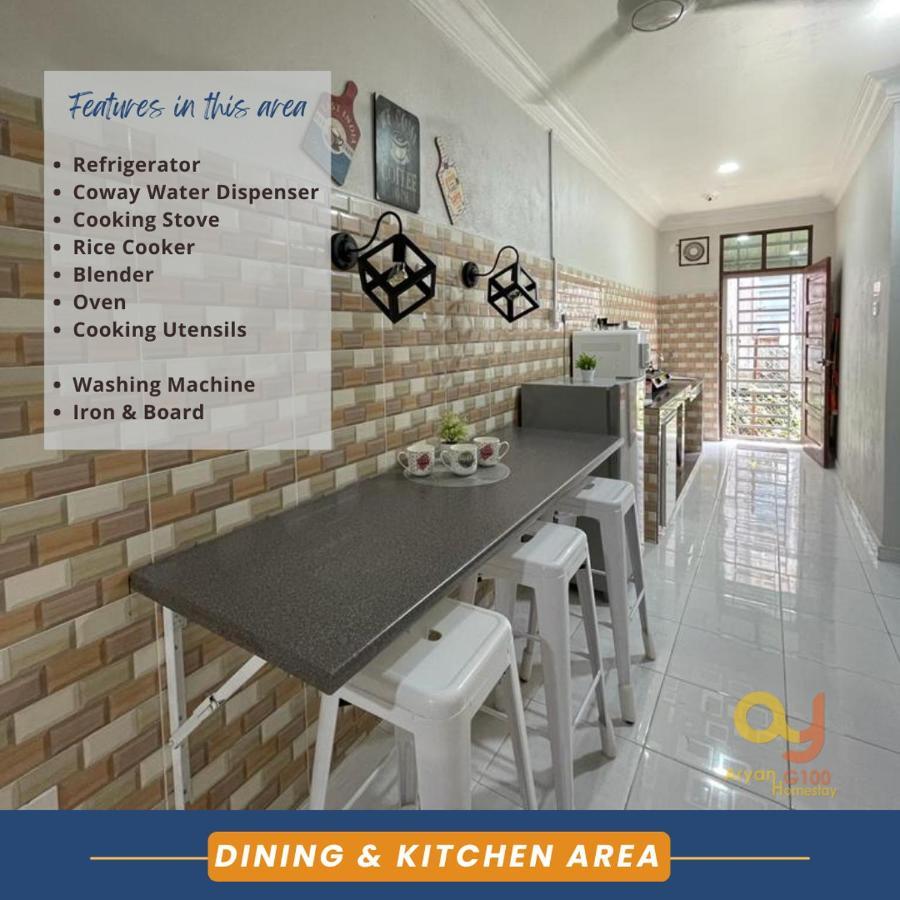 Aryan G100 Homestay Kampung Kuala Besut Eksteriør billede